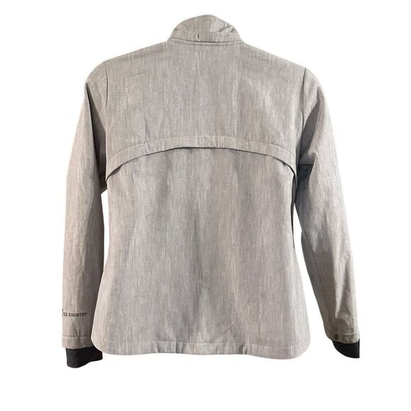 Free Country Women's Gray Free Cycle Soft Shell Fleece Lined Zip Jacket Large - Picture 2 of 8